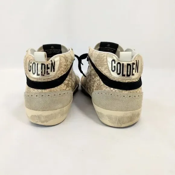 Golden Goose Midstar Private Edition LTD 01/276 Sneakers Snakeskin Womens Size - Picture 10 of 16